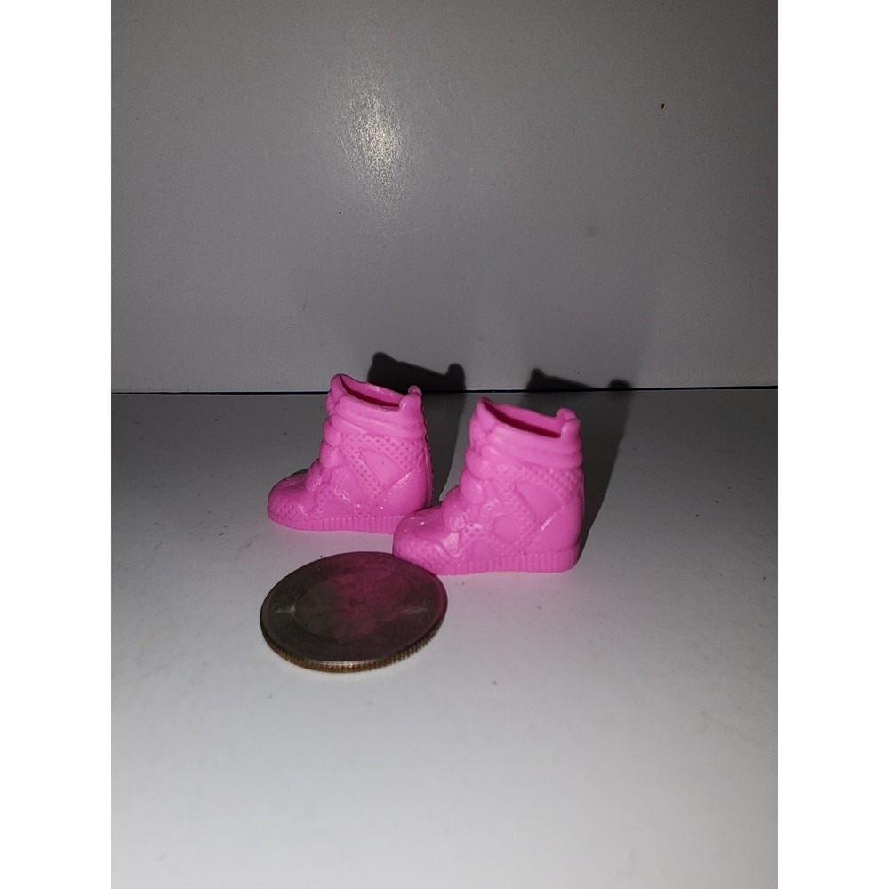 Barbie Fashionistas replacement Neon Pink High Tops Sneakers‎
